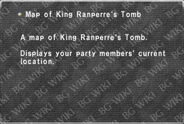 Map of King Ranperre's Tomb