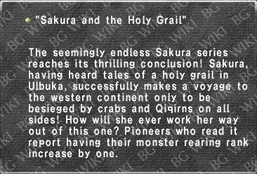 "Sakura and the Holy Grail"