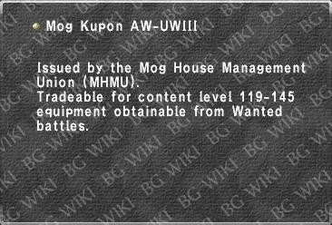 Mog Kupon AW-UWIII