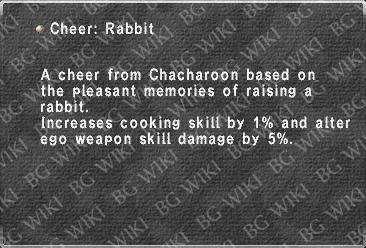 Cheer: Rabbit