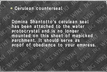 Cerulean counterseal