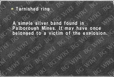 Tarnished ring