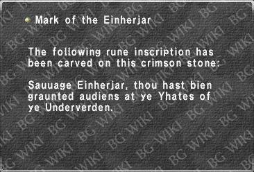 Mark of the Einherjar