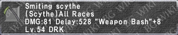 Smiting Scythe description.png