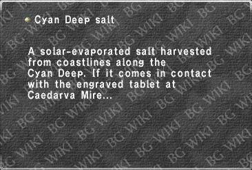 Cyan Deep salt