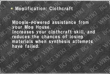 Moglification: Clothcraft