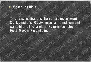 Moon bauble