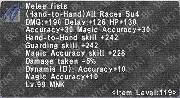 Melee Fists description.png