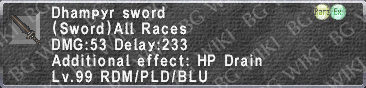 Dhampyr Sword description.png