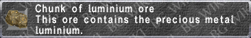 Luminium Ore description.png