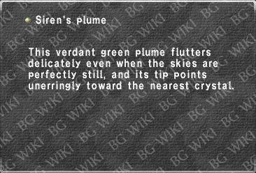 Siren's plume