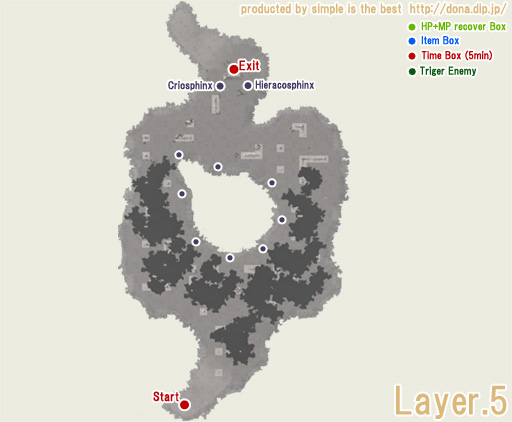 Apollyon NE 5th Floor Map