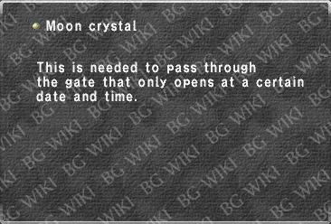 Moon crystal