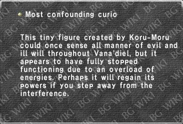 Most confounding curio