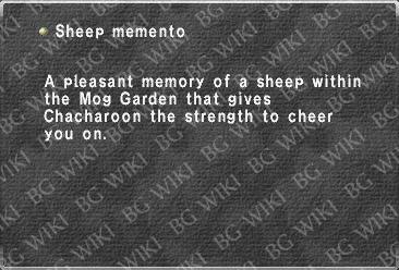 Sheep memento