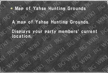 Map of Yahse Hunting Grounds