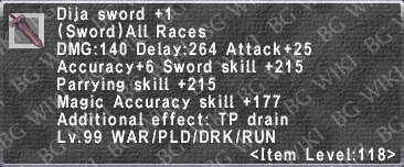 Dija Sword +1 description.png