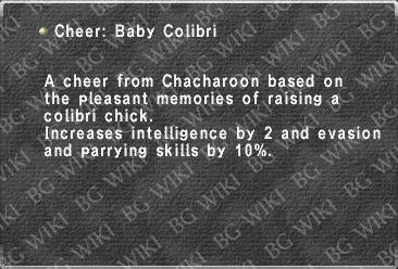 Cheer: Baby Colibri