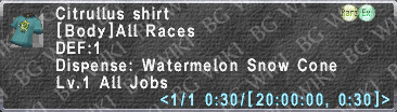 Citrullus Shirt description.png