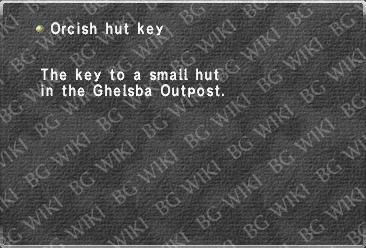 Orcish hut key