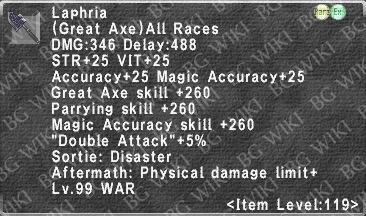 Laphria (Level 119) description.png