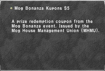 Mog Bonanza Kupons S5