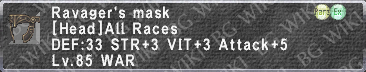 Ravager's Mask description.png