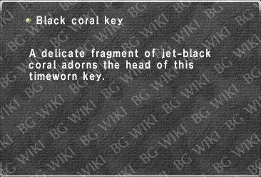 Black coral key