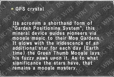 GPS crystal