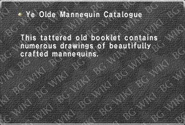 Ye Olde Mannequin Catalogue