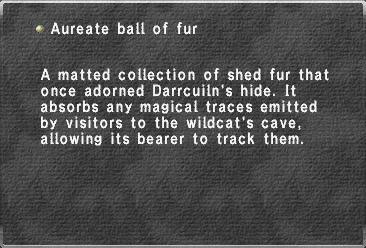 Aureate ball of fur