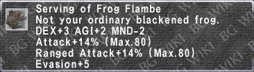 Frog Flambe description.png