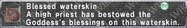 Blessed Waterskin description.png