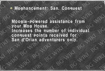 Moghancement: San. Conquest