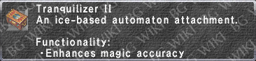 Tranquilizer II description.png