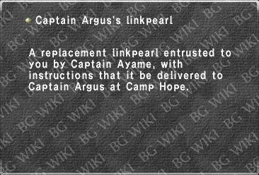 Captain Argus's linkpearl