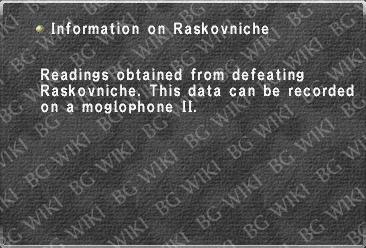 Information on Raskovniche