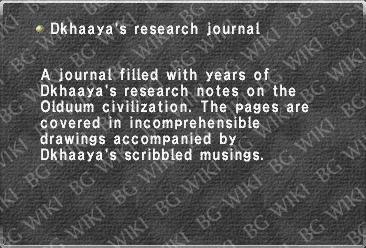 Dkhaaya's research journal