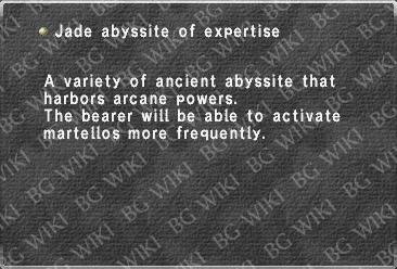 Jade abyssite of expertise