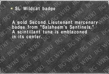 SL Wildcat badge