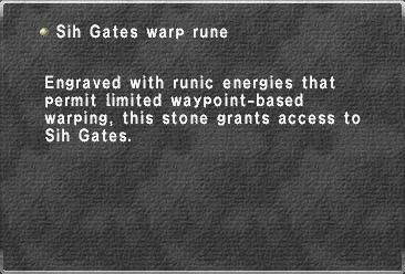 Sih Gates warp rune