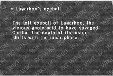 Lugarhoo's eyeball