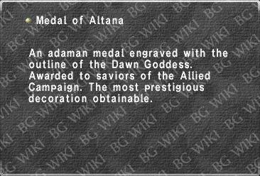 Medal of Altana §§§§