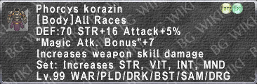 Phorcys Korazin description.png