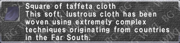 Taffeta Cloth description.png