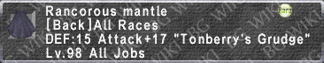 Rancorous Mantle description.png