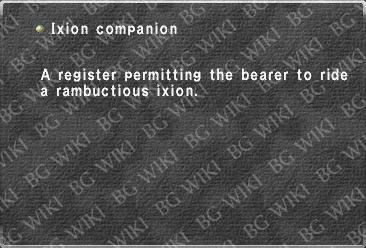 Ixion companion