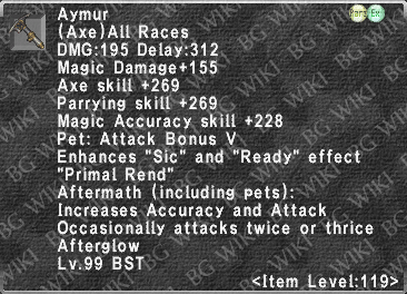 Aymur (Level 119 III) description.png