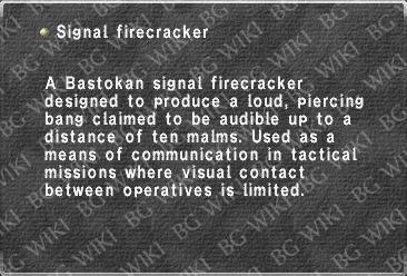 Signal firecracker