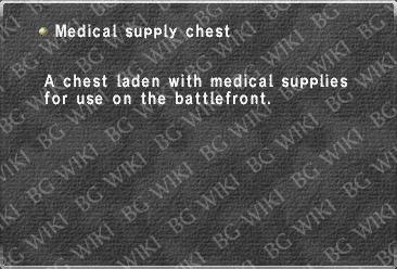 Medical supply chest